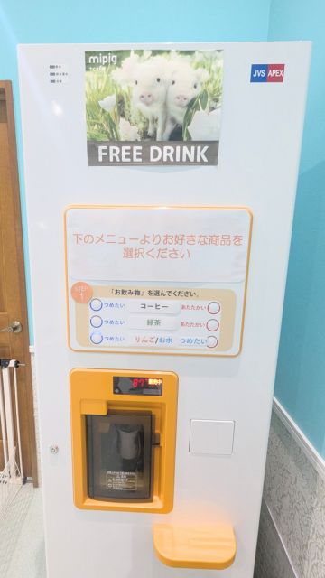 mipigcafe(マイピッグカフェ)イオンモール福岡フリードリンク