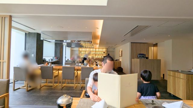 ガーデンテラス佐賀朝食会場